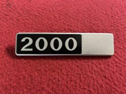 Lancia Beta ''2000'' badge #1245-11